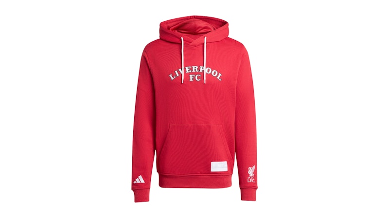 adidas Liverpool FC Us Pack Hoodie Strawberry Red