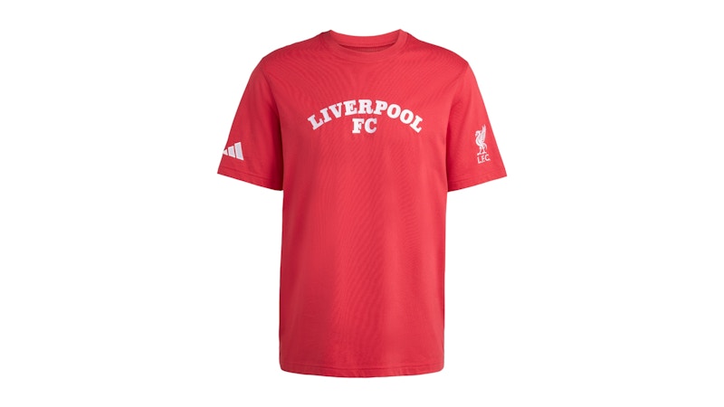 adidas Liverpool FC Us Pack T-Shirt Strawberry Red