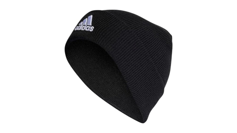 adidas Logo Cuffed Beanie Black