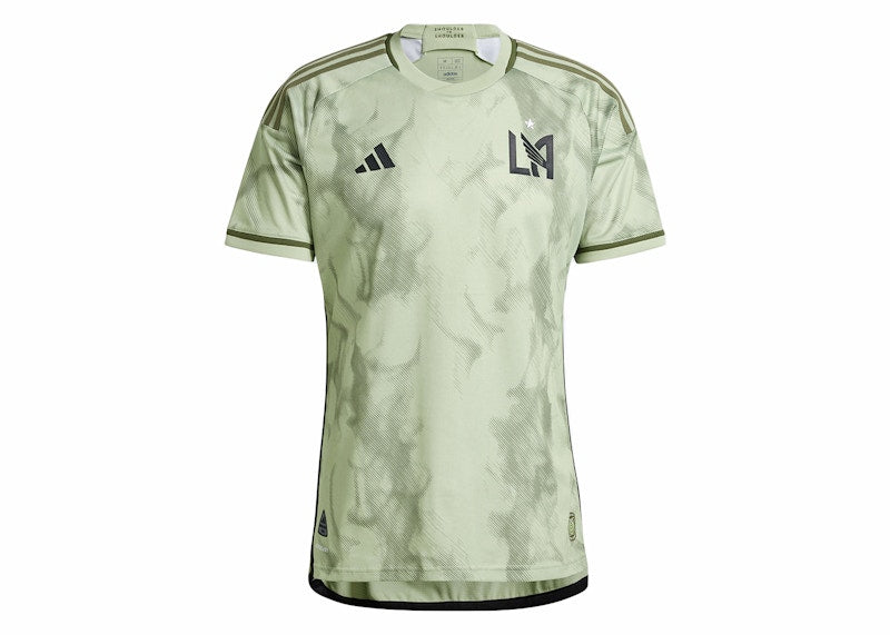 adidas Los Angeles FC 23/24 Away Authentic Jersey Magic Lime