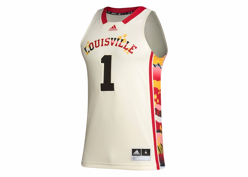 adidas Louisville HBE Jersey Cream White/Team Power Red