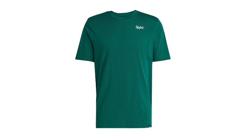adidas Lounge Still Life Bowl Graphic Tee Collegiate Green