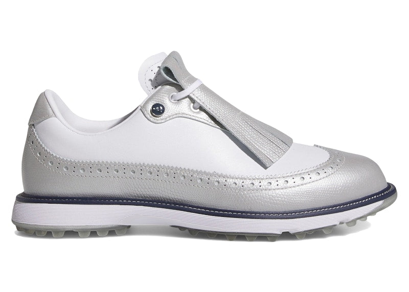 adidas MC Zoysia Spikeless Golf Silver Metallic Cloud White Collegiate Navy (Women's)