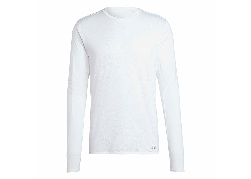adidas Made to Be Remade Running Long Sleeve Tee White