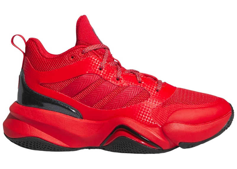 adidas Mahomes 2 Impact FLX Race Against Time Team Collegiate Red Core Black (GS)