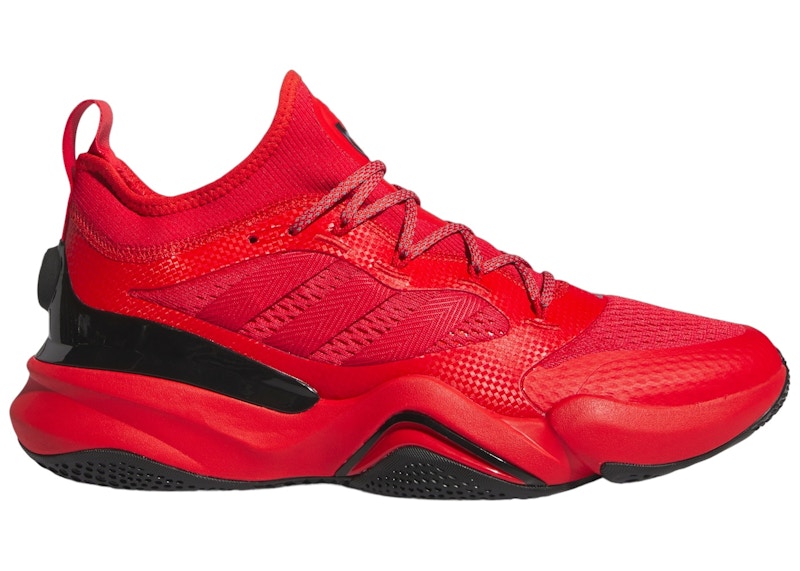 adidas Mahomes 2 Impact FLX Race Against Time Team Collegiate Red Core Black