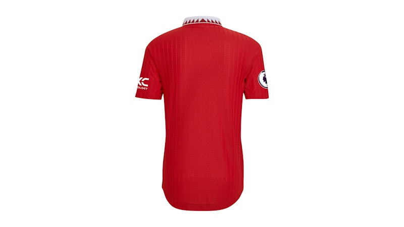 adidas Manchester United 2022/23 Home Authentic Blank Jersey Red