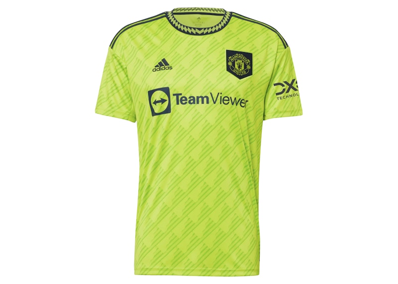 adidas Manchester United 22/23 Third Jersey Semi Solar Slime