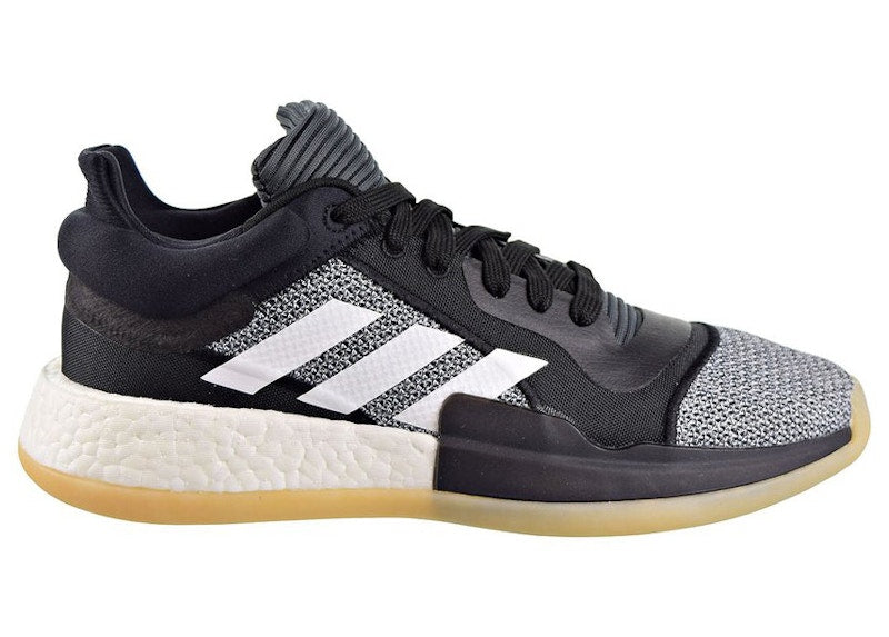 adidas Marquee Boost Low Black White Gum