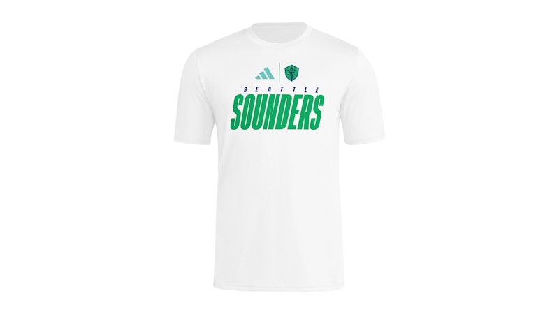 adidas Mens Short Sleeve Pregame T-Shirt White Mls-Ssf-S23