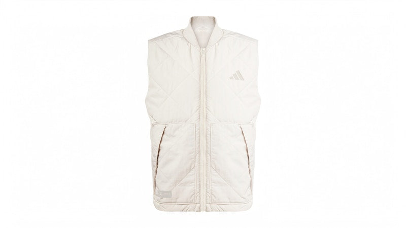 adidas Mercedes AMG Petronas Formula Team Premium Sweat Vest Beige/Putty Beige