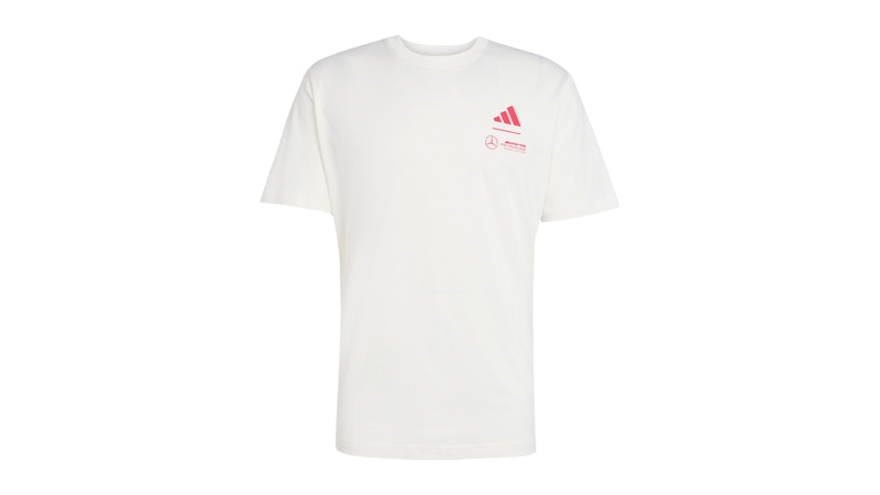 adidas Mercedes- Amg Petronas Formula Team Graphic Tee Off White