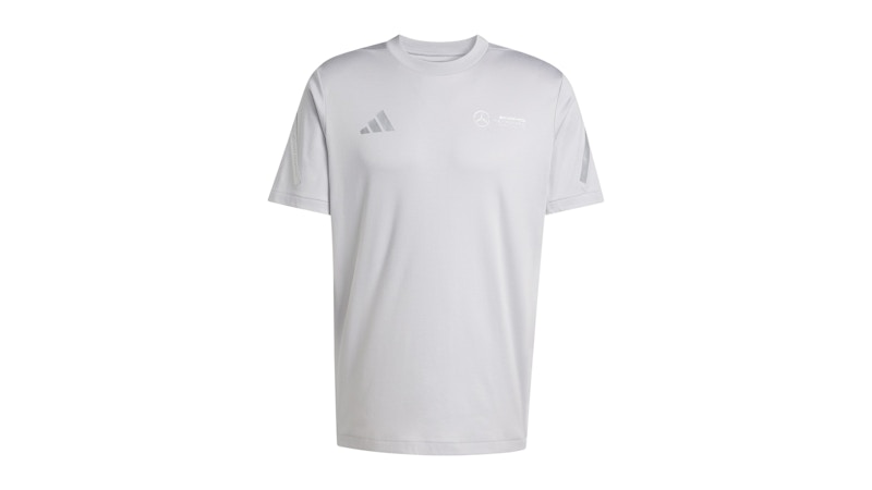 adidas Mercedes- Amg Petronas Formula Team Silver Arrows Tee Grey Two