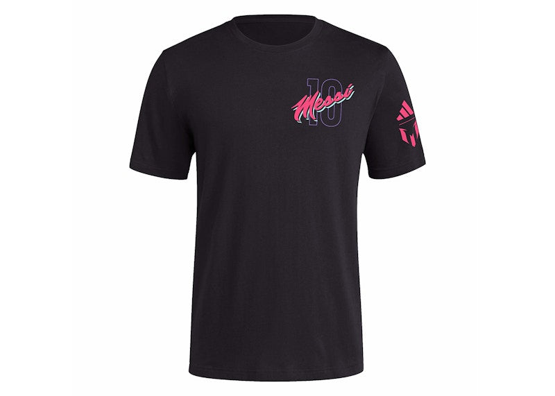 adidas Messi Inter Miami CF Tee Black