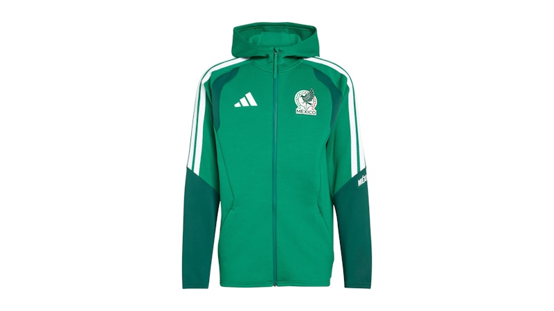 adidas Mexico 2026 Tiro Pro Hoodie Bold Green