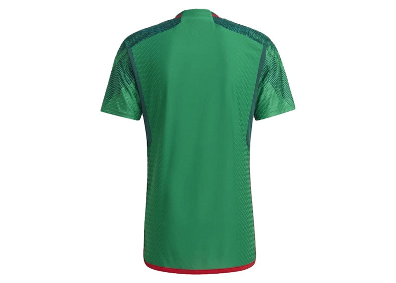 adidas Mexico 22 Home Authentic Jersey Vivid Green/Collegiate Green