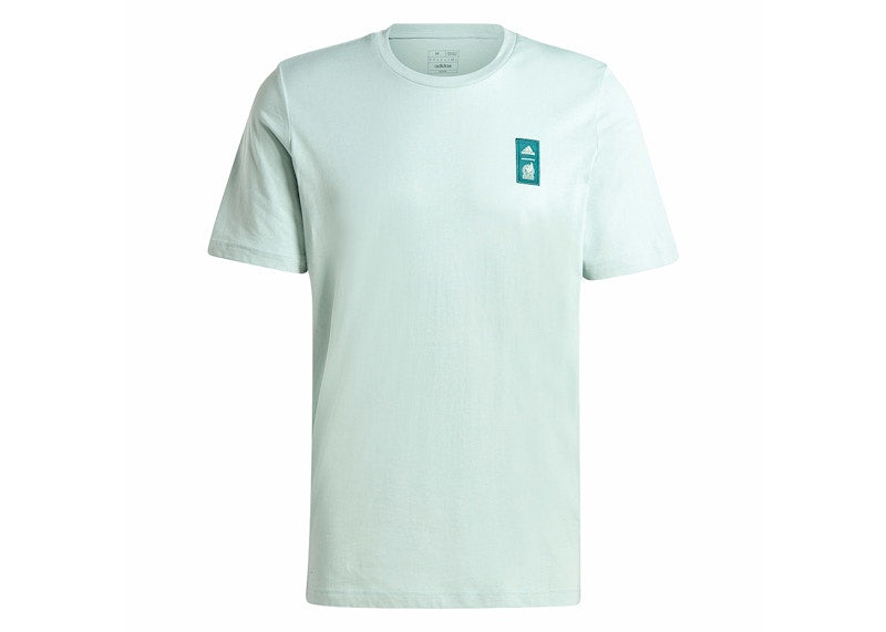 adidas Mexico DNA Graphic Tee Hazy Green