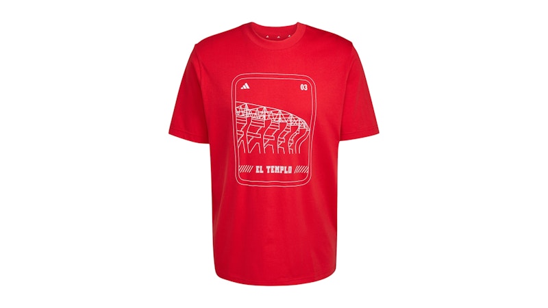 adidas Mexico DNA T-Shirt Better Scarlet
