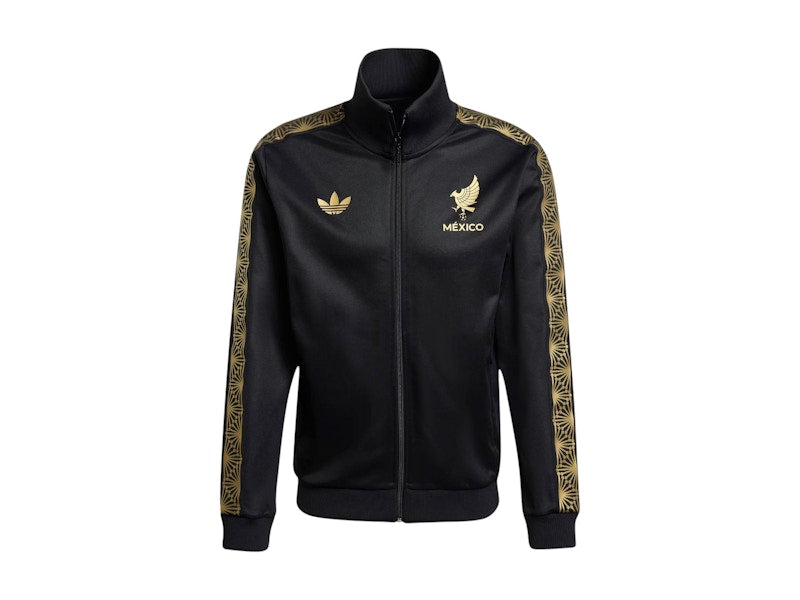 adidas Mexico Gold Track Top Black