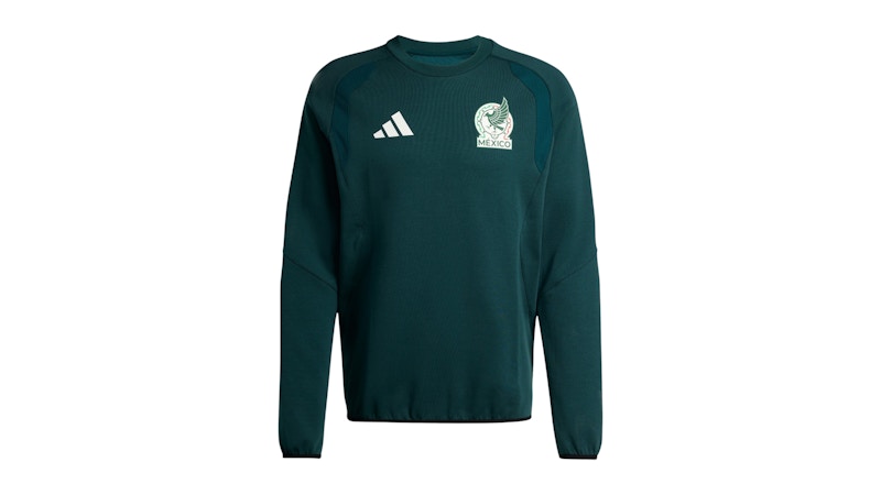 adidas Mexico Tiro Travel Crew Sweatshirt Aurora Ivy