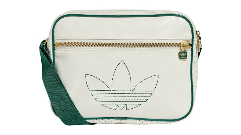 adidas Mini Airliner Bag Off White/Collegiate Green