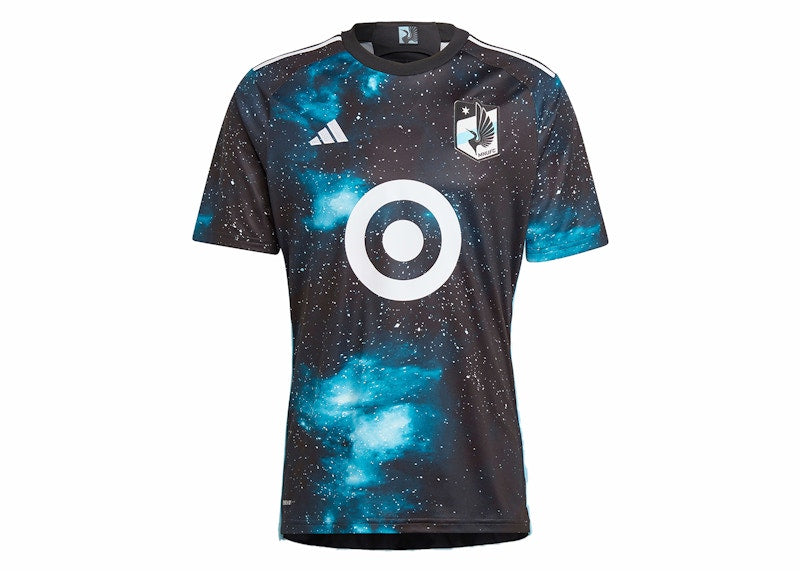 adidas Minnesota United FC 24/25 Home Jersey Black/Zenith