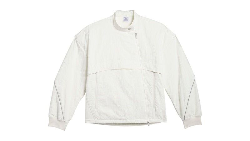 adidas Motor Ave Racer Jacket Off White