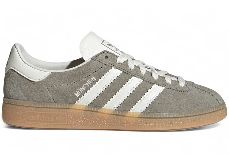 adidas Muenchen Silver Pebble Off White Gum (Women's)