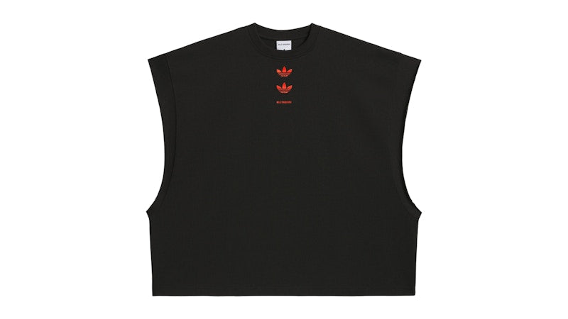 adidas Muscle Tank Top By Willy Chavarria Jabbar Black