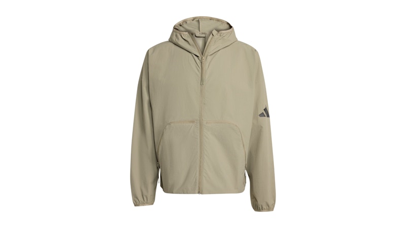 adidas Myshelter Windbreaker Silver Pebble