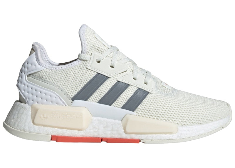 adidas NMD G1 White Tint Grey Preloved Red