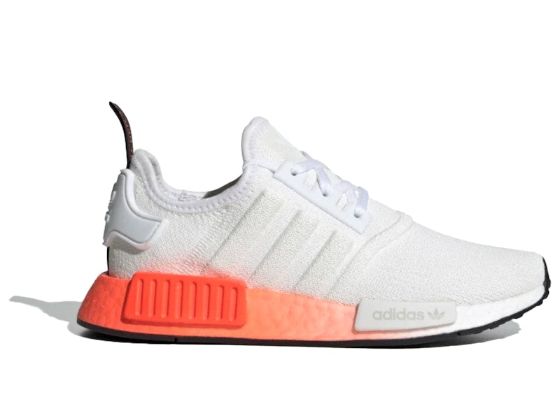 adidas NMD R1 Cloud White Solar Red (GS)