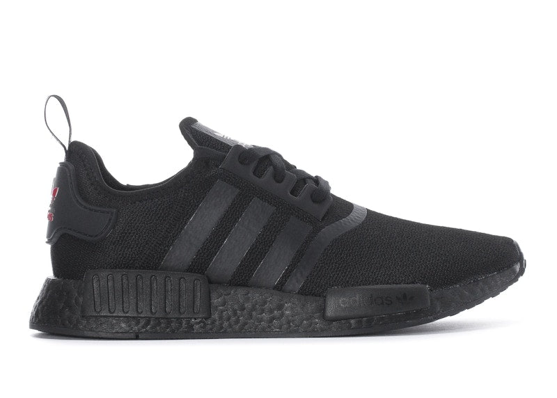 adidas NMD R1 Core Black Scarlet (Women's)