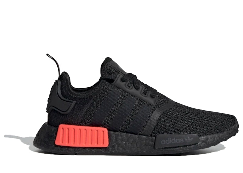 adidas NMD R1 V2 Core Black Solar Red (GS)