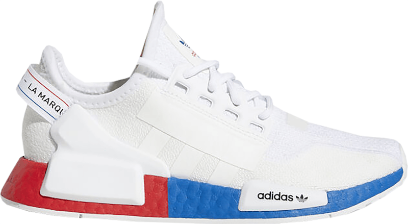adidas NMD R1 V2 White Red Blue (GS)