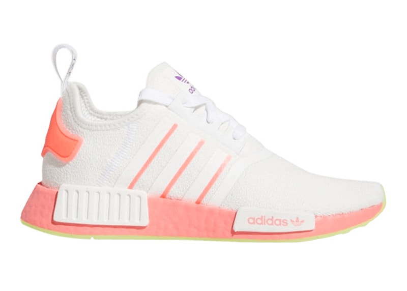 adidas NMD R1 White Signal Pink (Women's)