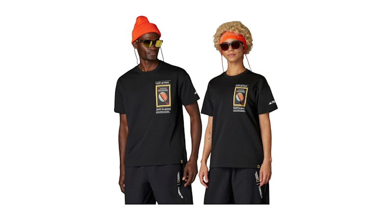 adidas National Geographic Uf Aeroready Graphic T-Shirt Disney Black