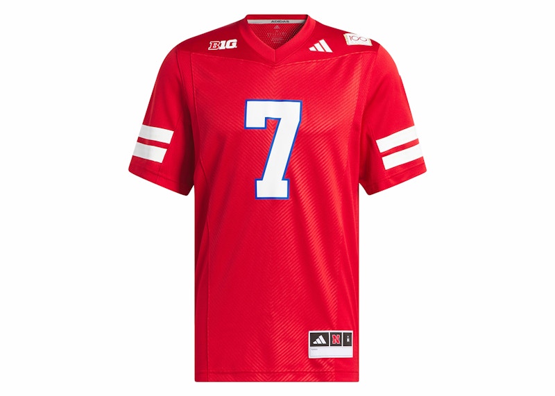 adidas Nebraska Football Off-Field 100Th Anniversary Jersey Team Power Red
