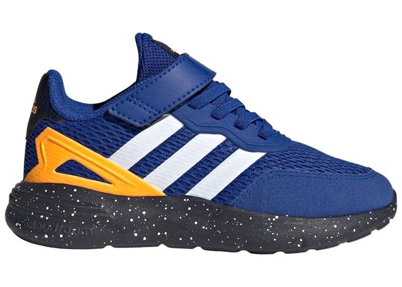 adidas Nebzed Top Strap Royal Blue Cloud White Flash Orange (GS)