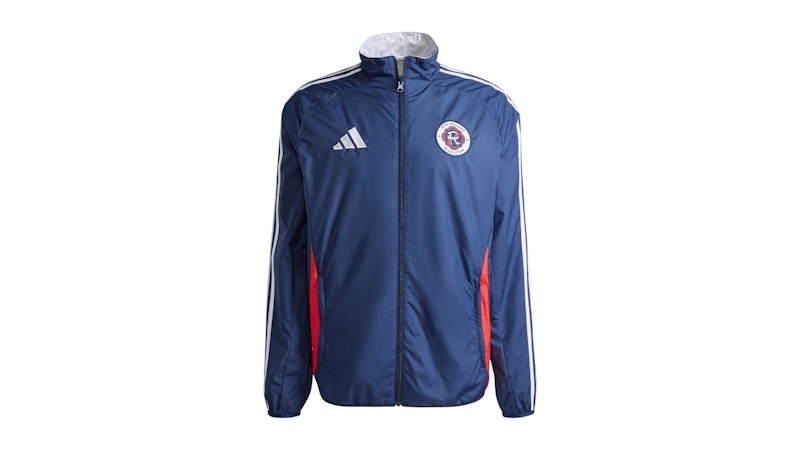 adidas New England Revolution Reversible Anthem Jacket Night Indigo