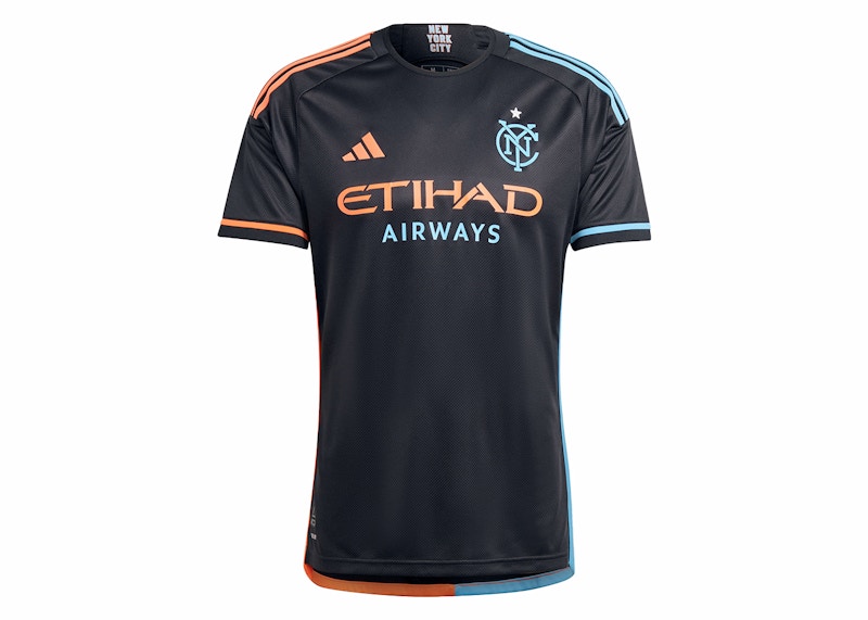 adidas New York City FC 24/25 Away Authentic Jersey Black