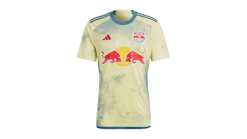 adidas New York Red Bulls 2023 Daniel Patrick Kit Replica Jersey Yellow