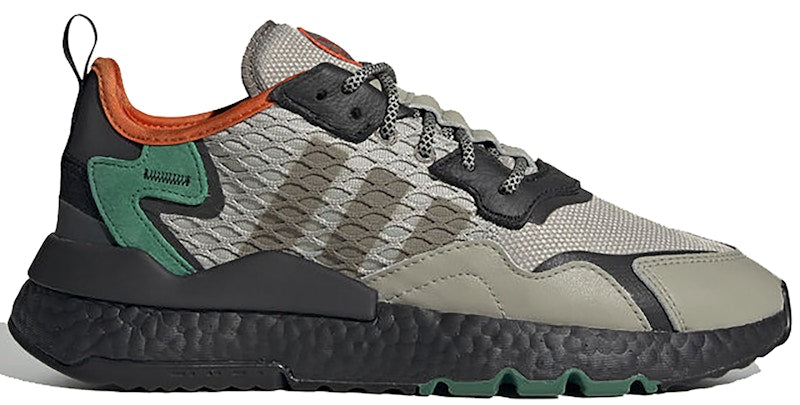 adidas Nite Jogger Sesame Black Bold Green