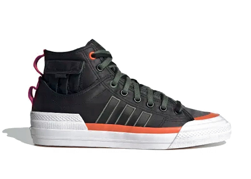 adidas Nizza Hi DL Black Green Oxide