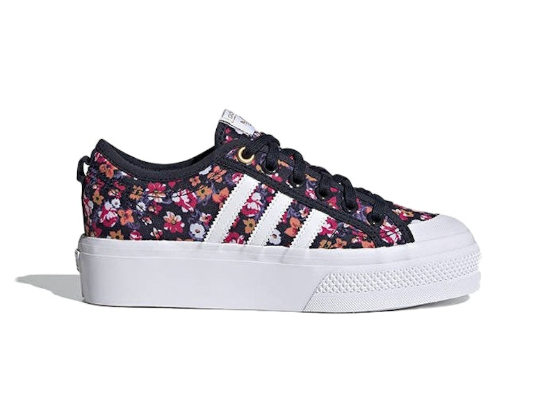 adidas Nizza Platform Floral Black (Women's)
