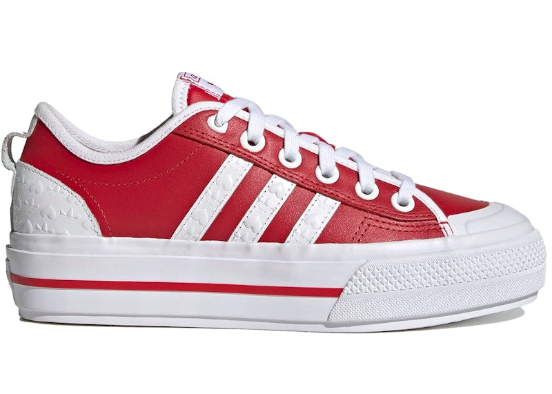 adidas Nizza RF Platform Heart Embossed Scarlet (Women's)