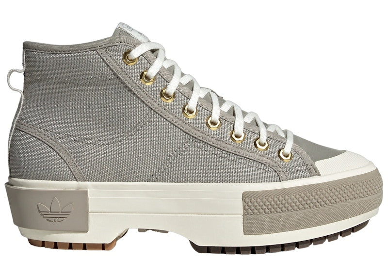 adidas Nizza Trek Feather Grey Grey Light Brown (Women's)