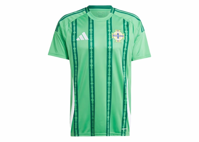 adidas Northern Ireland 24 Home Jersey Vivid Green