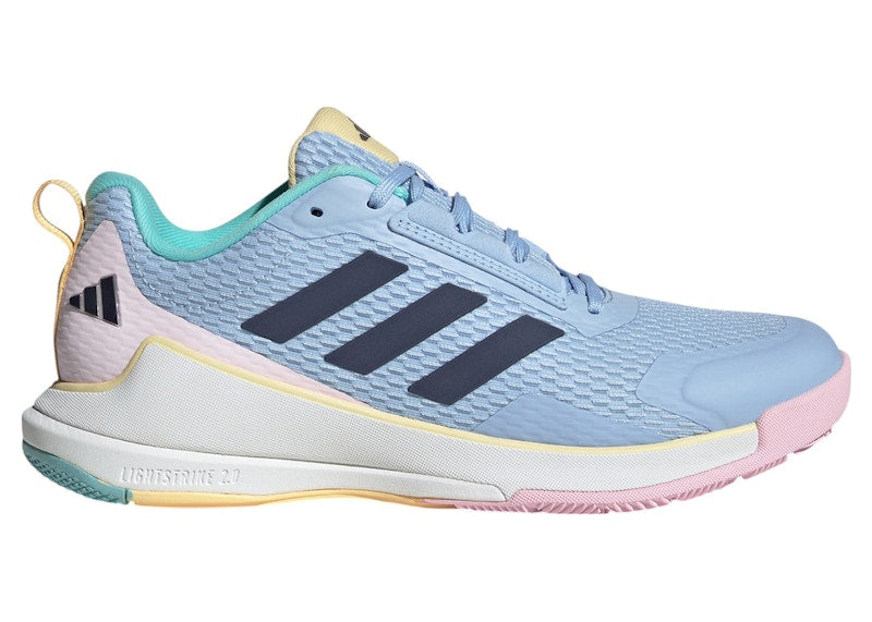 adidas Novaflight 2 Indoor Glow Blue Shadow Navy Core Black (Women's)
