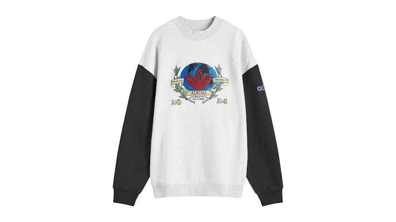 adidas OLPC Crew Light Grey Heather